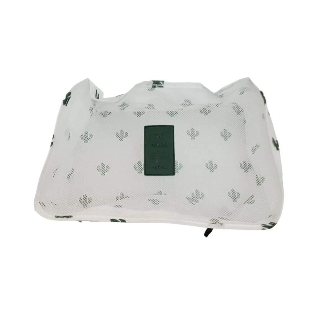 Cactus Pattern 7 PC Travel Bags Closet Dresser